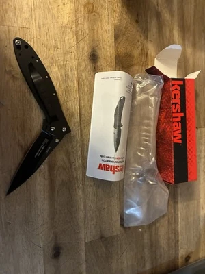 Kershaw 1660CKT Folding Knife - Black - Image 1 of 4