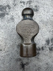 Antik Vintage Handwerker Werkzeug 4 Unzen Kugelschreiber Hammerkopf - Bild 1 von 4