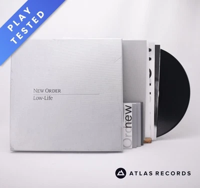 New Order Low-Life LP + 2 x CD + 2 x DVD Vinyl Record - EX/NM - Image 1 of 4