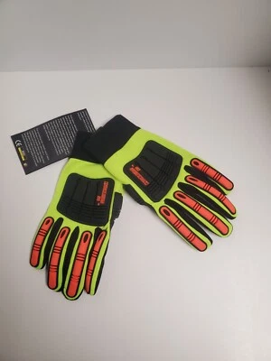Guantes Majestic Knucklehead X10 Armadura Piel Antideslizante Amortiguador Elige Talla Foto 1 de 4