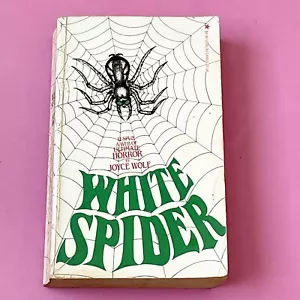White Spider - By Joyce Wolf - 80’s Vintage Horror - Picture 1 of 5