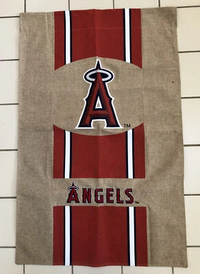 Evergreen Los Angeles Anaheim Angels Flag Banner 28” X 44” Embroidered NEW  - Image 1 of 4