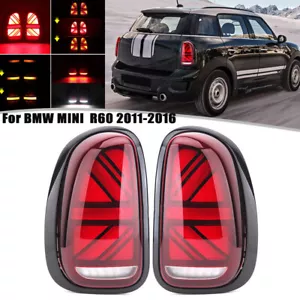 Pair For BMW MINI R60 tailight 2010-2016 Reverse Rear Lamps Assembly Tail Lights - Picture 1 of 11