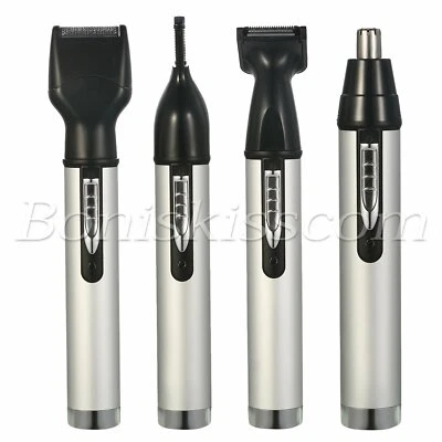 Cortapelos nariz 4 en 1 indoloro cejas barba oreja cortapelos removedor para hombres Foto 1 de 4