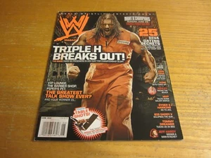 WWE June 2008 Wrestling Magazine Triple H - Picture 1 of 2