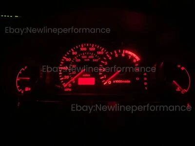 Nuevo kit de bombillas LED de racimo rojo duradero apto para Mitsubishi Eclipse 2000-2002 Foto 1 de 2