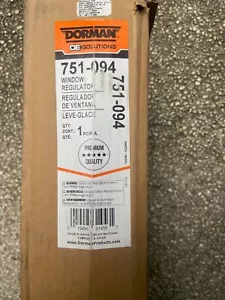 Dorman 751-094 Rear Driver Side Power Window Regulator and Motor Assembly Compat - Picture 1 of 1