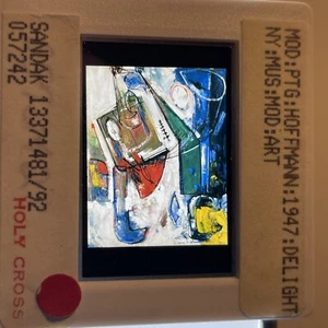 Hans Hofmann “Delight” Abstract Expressionism 35mm Art Slide - Picture 1 of 3