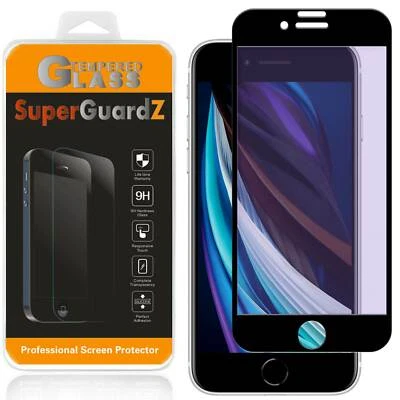 Protector Pantalla Cristal CUBIERTA COMPLETA Anti Luz Azul para iPhone SE (2ª Gen, 2020) Foto 1 de 4