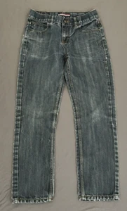 Tommy Hilfiger Rebel Skinny Jeans Dark Wash Boys Size 14 100% Cotton Denim Pants - Picture 1 of 15