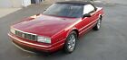 1993 Cadillac Allante Leather Last year and best year. Analog gauges, Hawaiian Orchid Red Pearl metallic