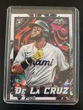 2022 Topps Fire Bryan De La Cruz Rookie Card