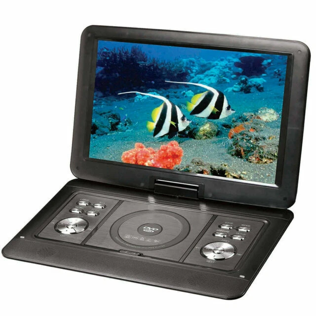 Lenoxx Electronics PDVD1500 15.4″ Swivel Portable DVD Player