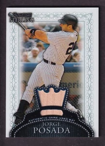 Jorge Posada 2005 Bowman Sterling #BS-JP MEM - Picture 1 of 2
