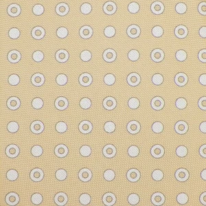 ERMENEGILDO ZEGNA Mens Ecru White POLKA DOTS Silk Blend Tie Made in Italy NWT - Picture 1 of 3