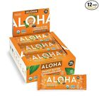 Aloha Organic Plant Based Protein Bars |Peanut Butter Chocolate Chip | 12 Count