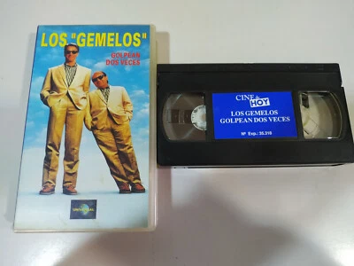 Los Gemelos Arnold Schwarzenegger Danny DeVito - VHS Cinta Español - Image 1 of 3