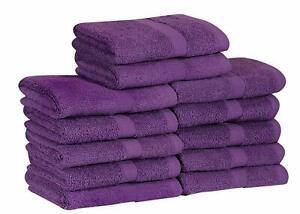 Cotton Salon Towel 16x27 Inch Bulk Pack 24 PCS Quick Dry Gym Spa Hand Towels Set