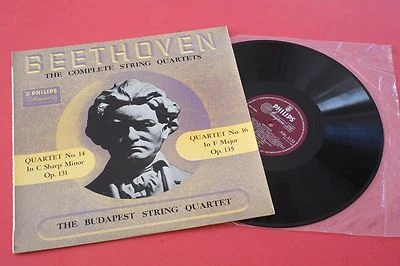 ABL 3133 PHILIPS LP Beethoven The Complete String Quartets No.14 16 Budapest - Image 1 of 2