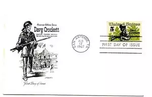 1330 Davy Crockett Artmaster FDC - Imagen 1 de 1