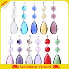 Stainless Steel Wire Ring Door String Tassels Crystal Glass Curtain String
