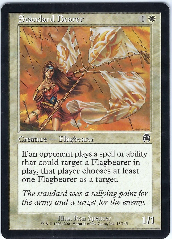 Standard Bearer Apocalypse Common – MTG Magic the Gathering Card - Image 1 of 2