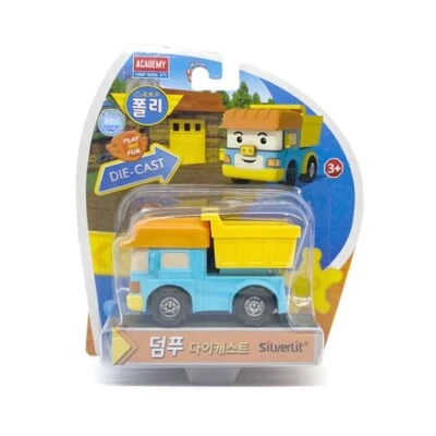 Dumpoo fundido a presión Academy Robocar POLI - Camión de volteo de metal premium juguete Foto 1 de 4