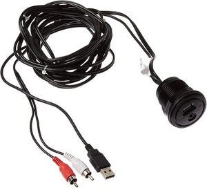 JENSEN JENAUX USB AND AUXILIARY AUDIO INPUT JACK - Picture 1 of 1