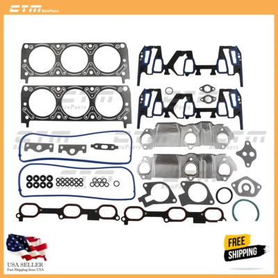 New Head Gasket Set for 96-05 Oldsmobile Buick Chevrolet Pontiac 3.1l 3.4l Foto 1 de 4