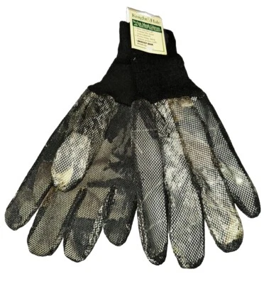 Gloves Camo Nylon Mesh One Size Fits All Extra Long Cuffs NWT Knight& Hall - Image 1 of 4