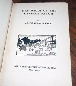 Mrs. Perücken des KOHLAUFNÄHERS 1901 erste Auflage. - Alice Hegan Rice - Bild 1 von 4