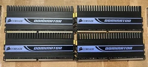 CORSAIR DOMINATOR 1GB LOT OGF 4....DDR2 800MHz RAM 2.2V ver1.2 - Picture 1 of 2