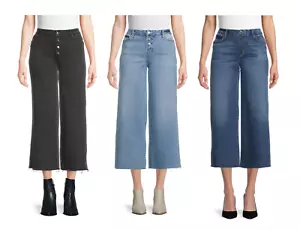 Jeans denim Time and Tru donna grattacielo gambe larghe NUOVI - Foto 1 di 29