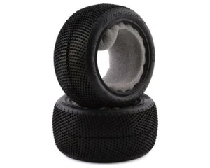 JConcepts Fuzz Bite LP 2.2" Rear Buggy Carpet Tires (2) (Pink) [JCO3152-010] - Picture 1 of 2