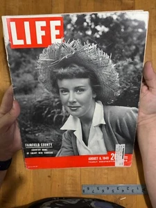 Vintage Life Magazine 8. August 1949 Fairfield County, Jackson Pollock - Bild 1 von 3