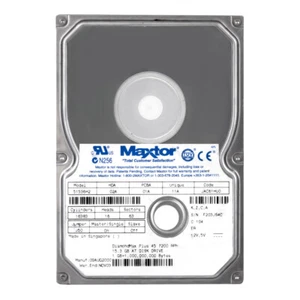 Maxtor Diamondmax Plus 45 15.3GB 7.2K 2MB Ata 3.5'' 51536H2 - Foto 1 di 3