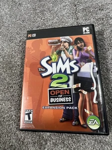 The Sims 2 Open For Business PC Expansion Pack Complete EA Maxis 2006 Game - Picture 1 of 4