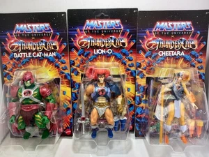 3 Figuras Motu X Thundercats Lion-o Battle Cat Cheetara Masters Of The Universe - Imagen 1 de 5