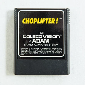Colecovision Choplifter Game Cartridge CBS Coleco Vision System Vintage Retro - Picture 1 of 7
