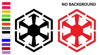 Adesivos adesivos para carros, laptops, tablets SITH EMPIRE, STAR WARS - Imagem 1 de 4