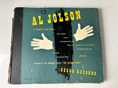 Al Jolson 78 RPM Set – Decca Records A-469 – In Songs He Made Famous – 1940s  - Image 1 of 4
