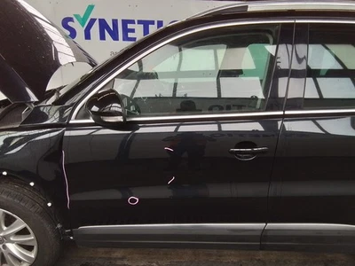 FRONT DOOR LH VOLKSWAGEN TIGUAN MK1 FL 2007 TO 2015 BLACK  5 DOOR ESTATEBLACK - Image 1 of 4