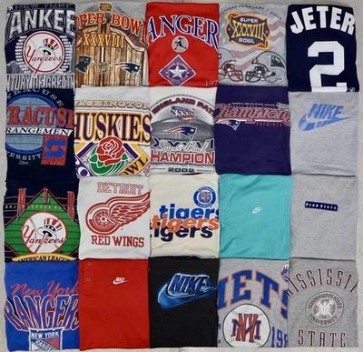 Lote de 20 camisetas promocionales deportivas vintage años 80 90 Salem Logo7 Lee Champion Nike EE. UU. Foto 1 de 4