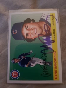 Ryne Sandberg Cubs signed autograph auto card hof - Picture 1 of 1