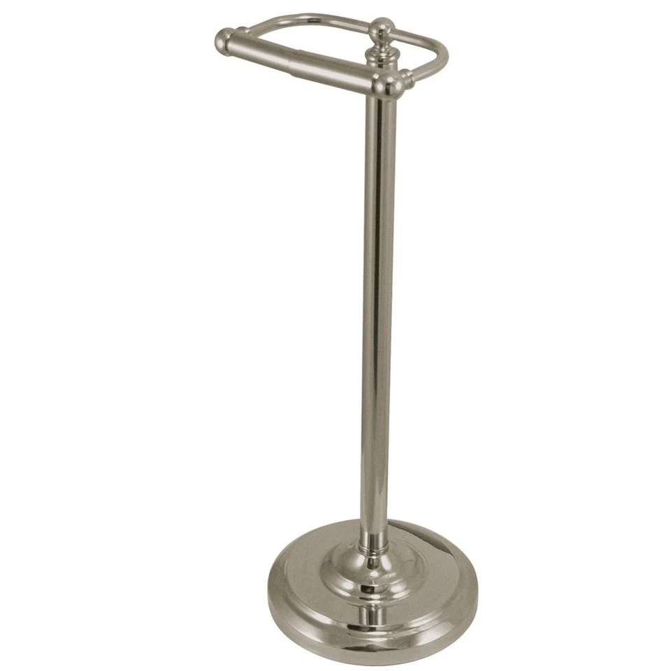 Kingston Brass St. Louis DS2008 Pedestal Toilet Paper Holder, Brushed Nickel - Image 1 of 1