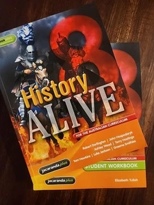 HISTORY ALIVE 8 for the Australian Curriculum, Work Book & Study Guide Material - Picture 1 of 12
