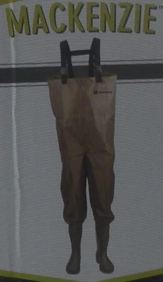 Hodgman 1337569 Mackcbc12 Mackenzie Nylon Pvc Cleated Chest Wader Size 12 - Image 1 of 3