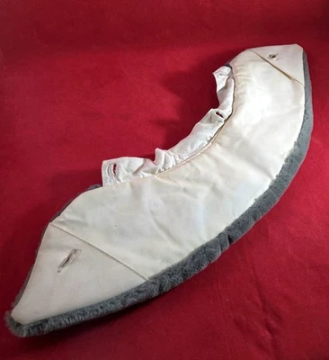 DDR Verkehrspolizei Volkspolizei Offizier Winter Pelzkragen weiß Dachbodenfund - Bild 1 von 4