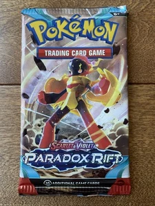 🔥 Pokemon Scarlet and Violet Paradox Rift Booster Pack Random Art NEW - Picture 1 of 2