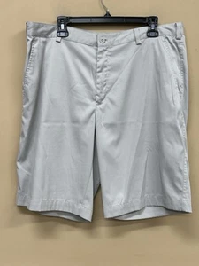 Nike Golf Shorts Mens Size 36 Dri-Fit Performance Chino Stretch 330239 Gray - Picture 1 of 6